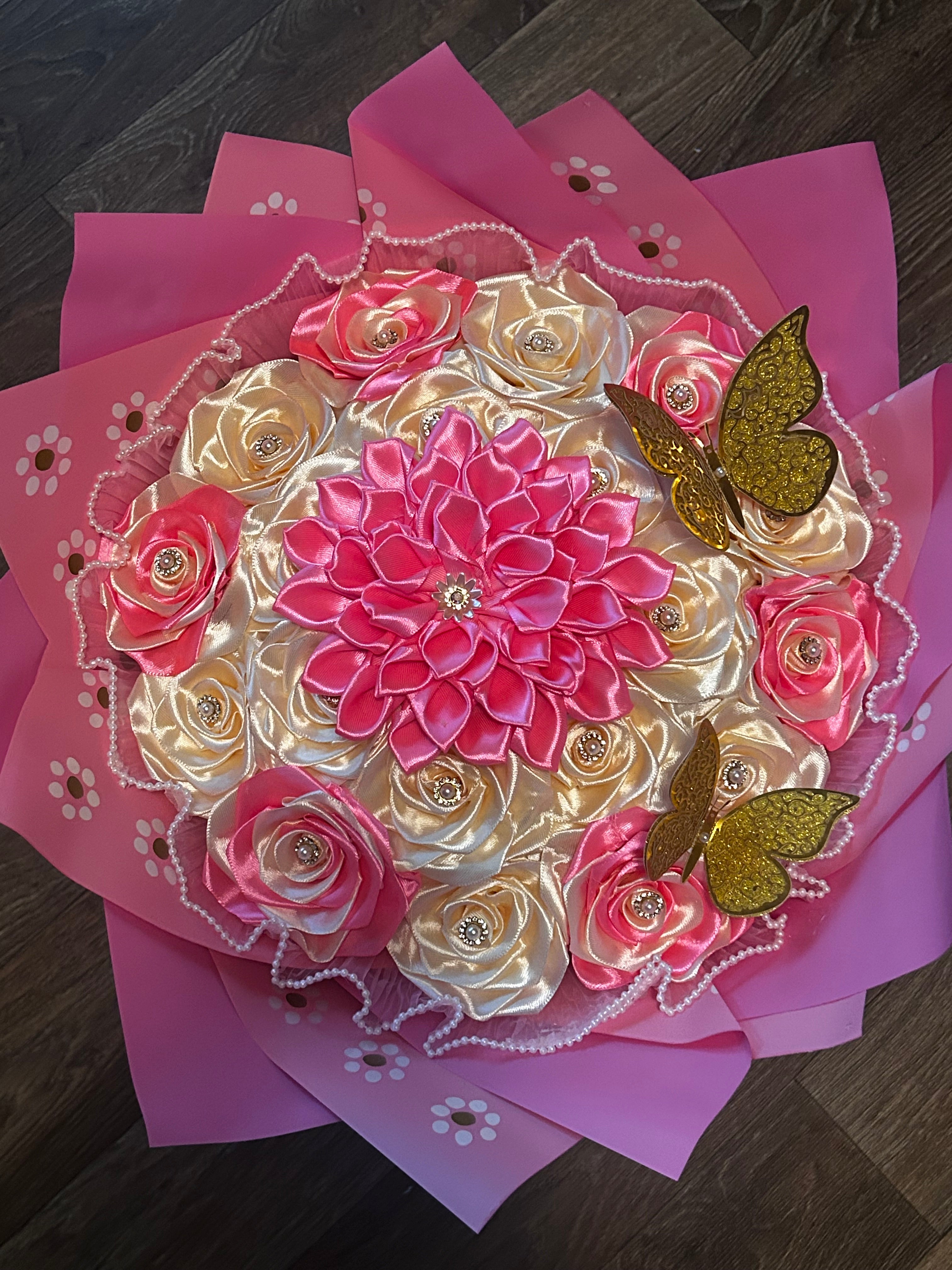 The Royal EternalSatin Ribbon Bouquet