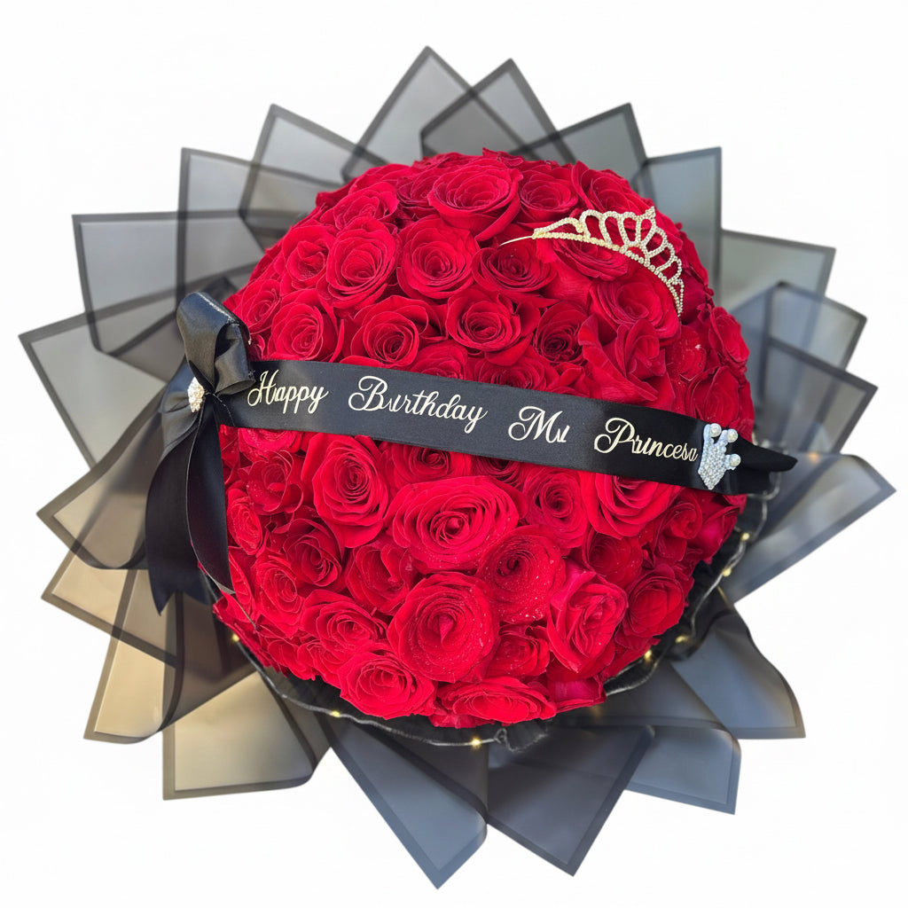100 Red Rose