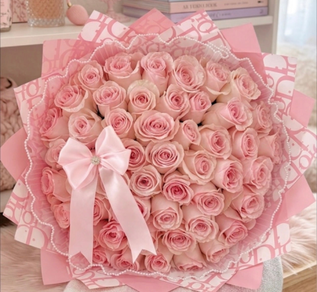 50 ct Pink Rose Bouquet