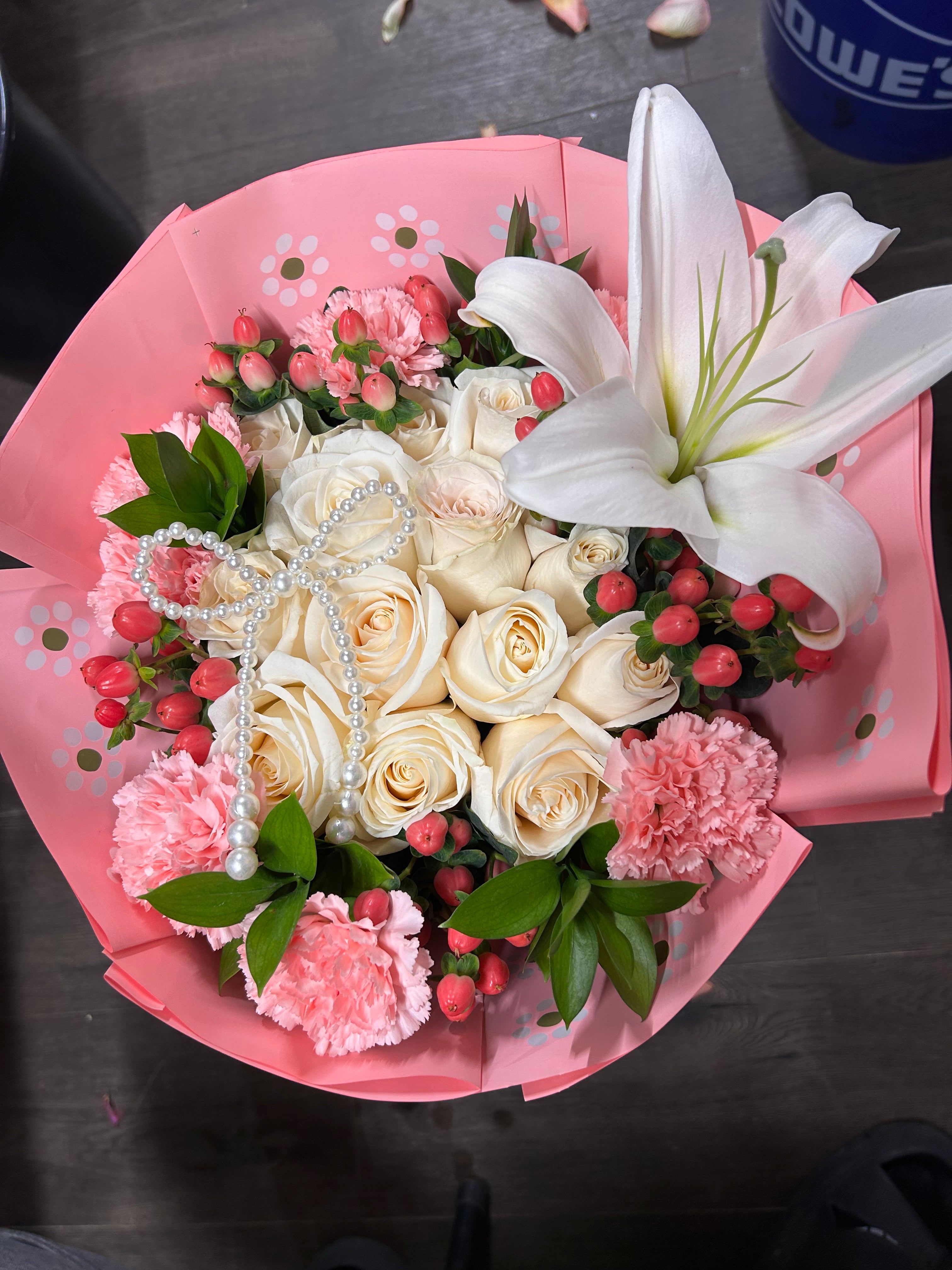 The Pearl Garden Bouquet: