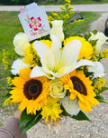 Golden Sun & Lily Garden