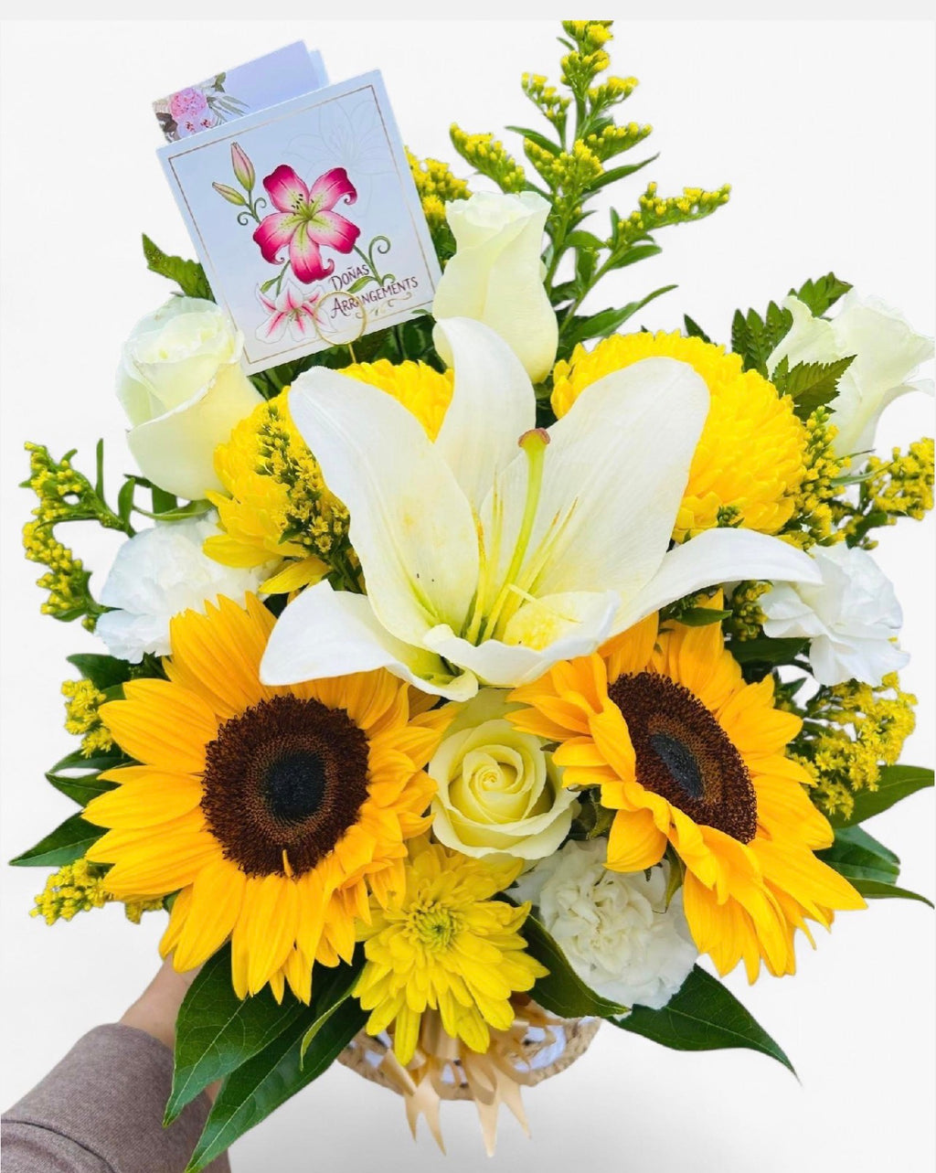 Golden Sun & Lily Garden