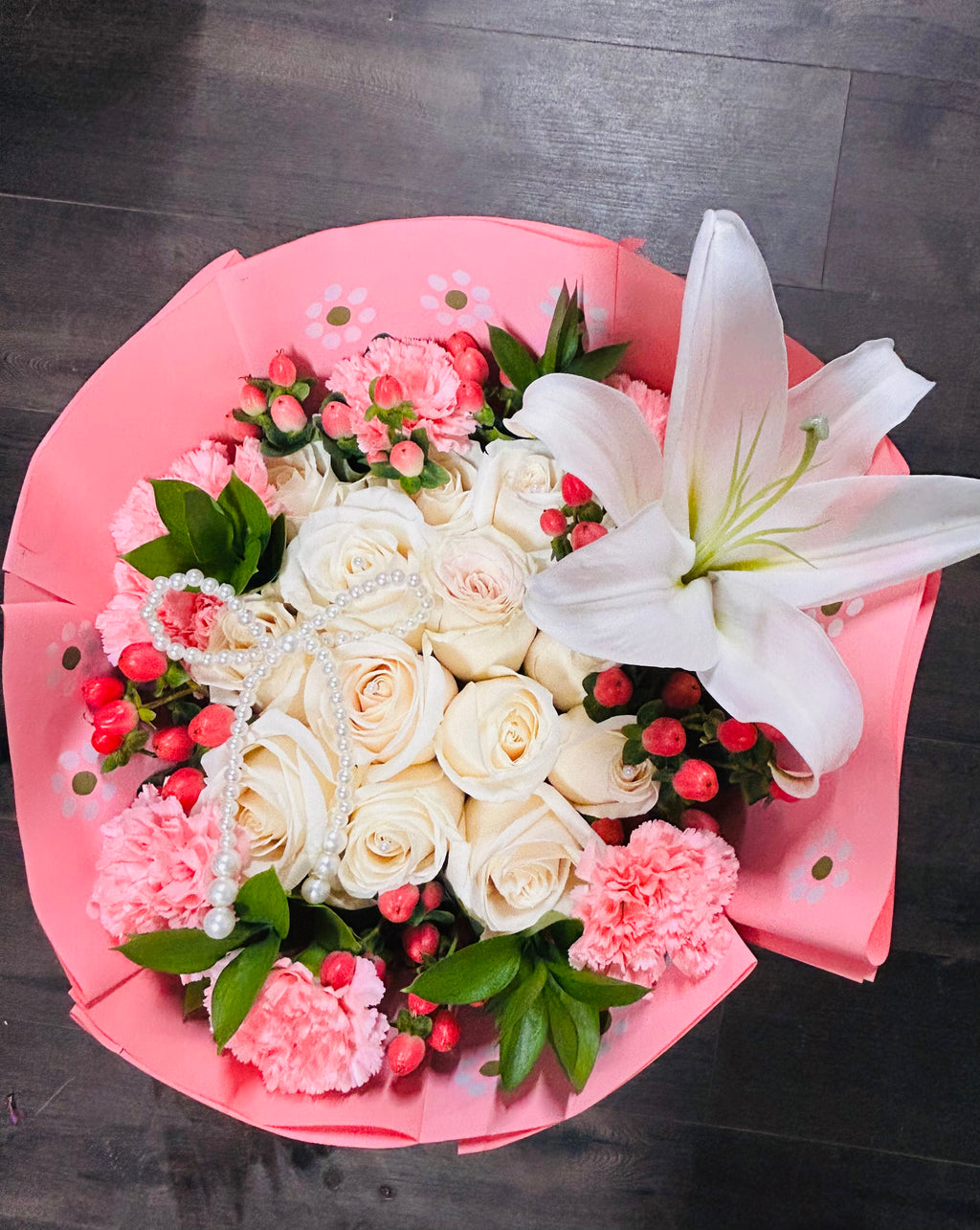 The Pearl Garden Bouquet: