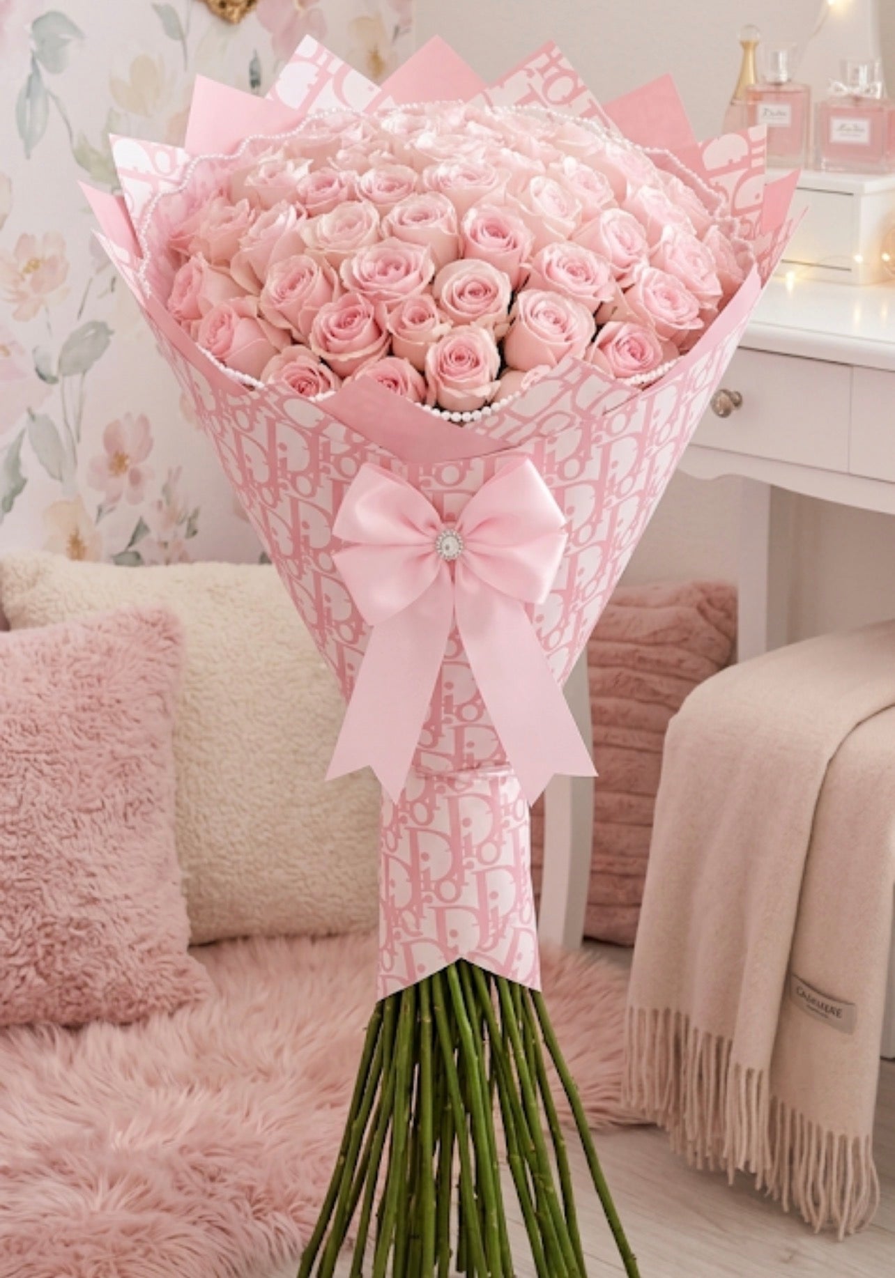 50 ct Pink Rose Bouquet