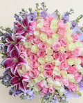 Pink & White