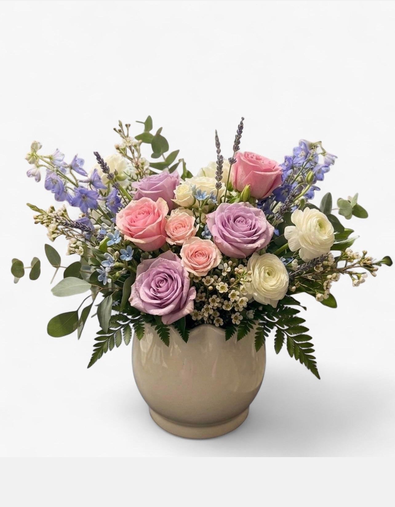 Pastel Bloom Garden Arrangement